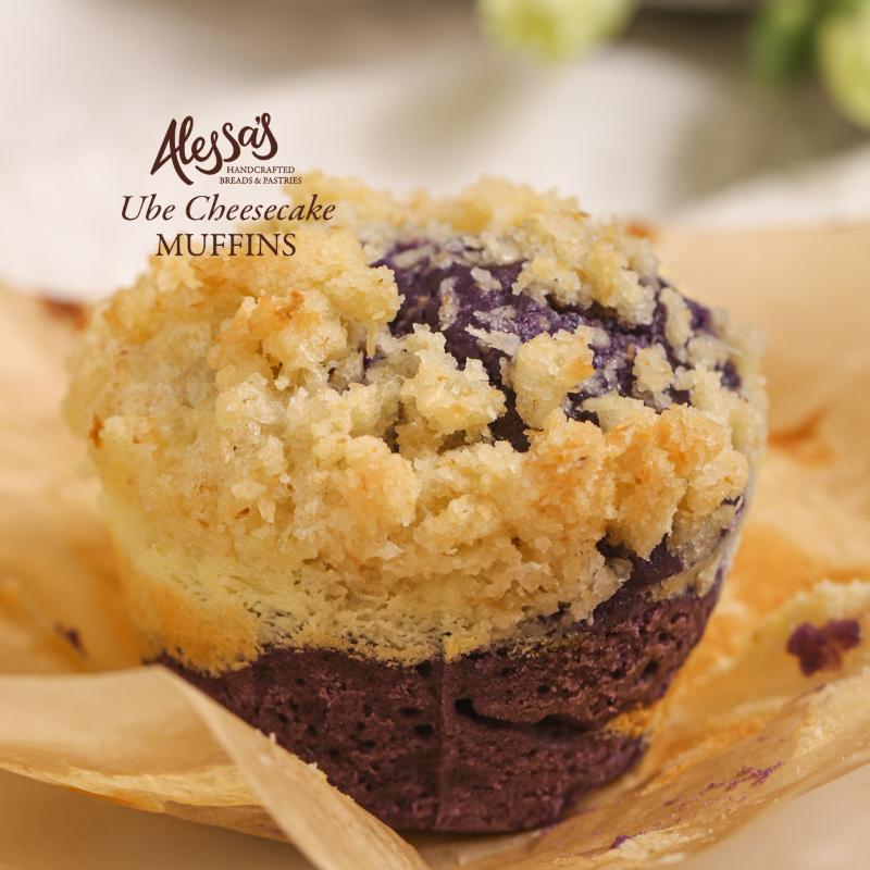 NEW Ube Cheesecake Muffins Box of 12