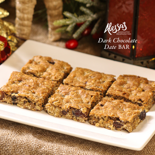 Dark Chocolate Date Bars Box of 12