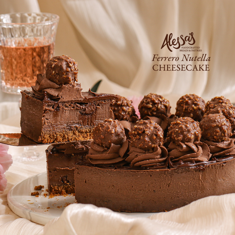 NEW Ferrero Nutella Cheesecake