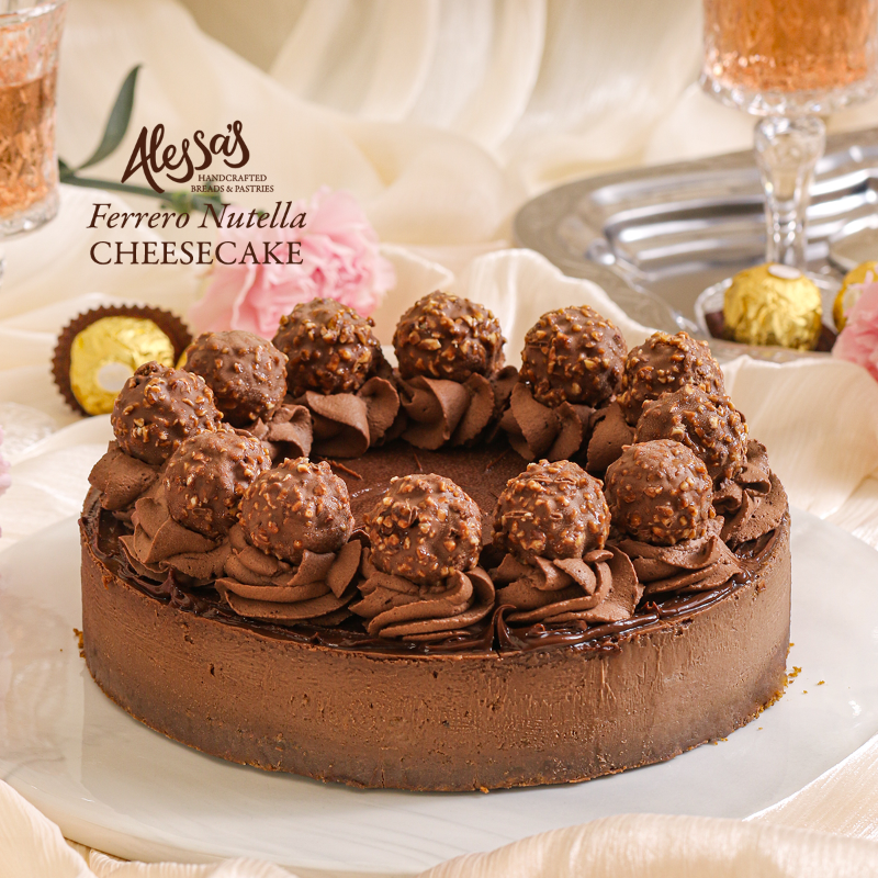 NEW Ferrero Nutella Cheesecake