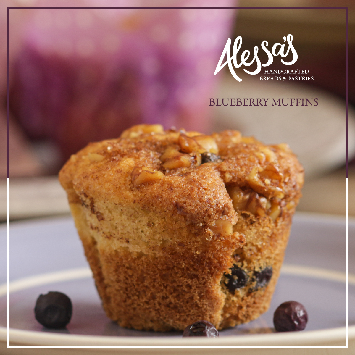 Blueberry Muffins Box of 12 Main Image