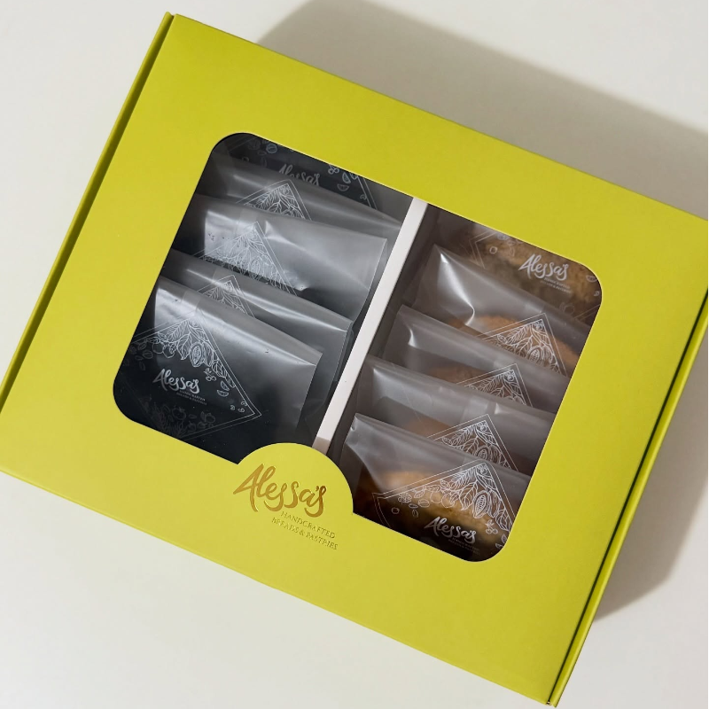 Assorted Cookies (2 Flavors) Box of 12
