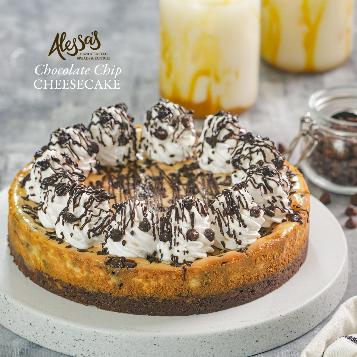 Chocolate Chip Cheesecake Main Image