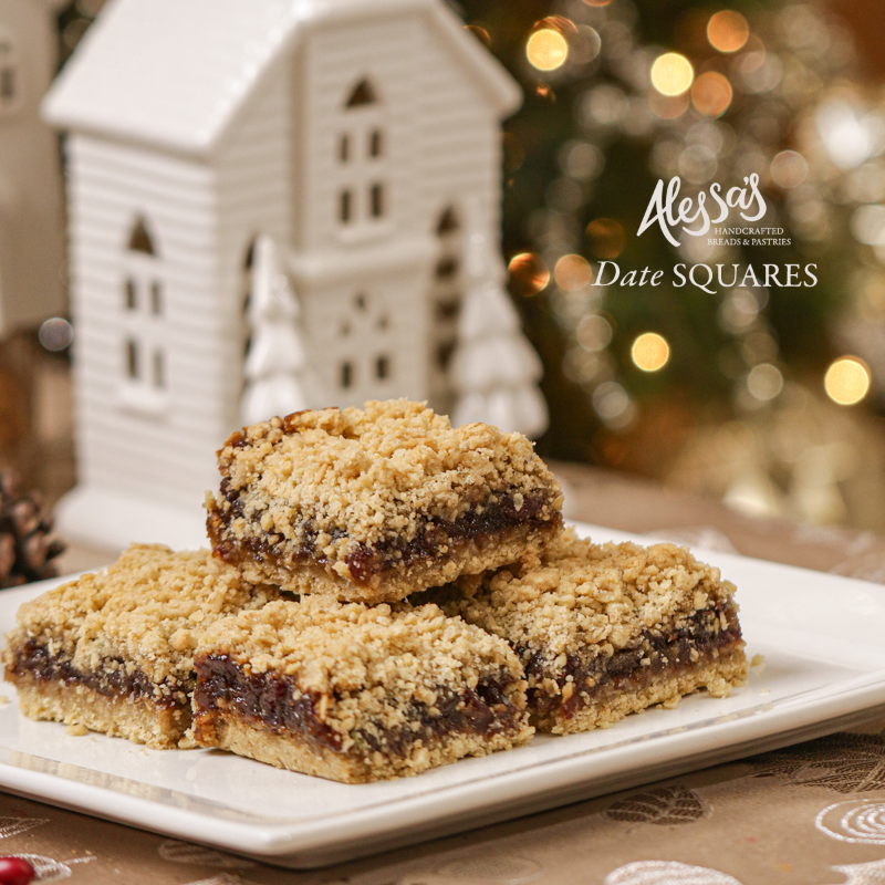 Date Squares Box of 12