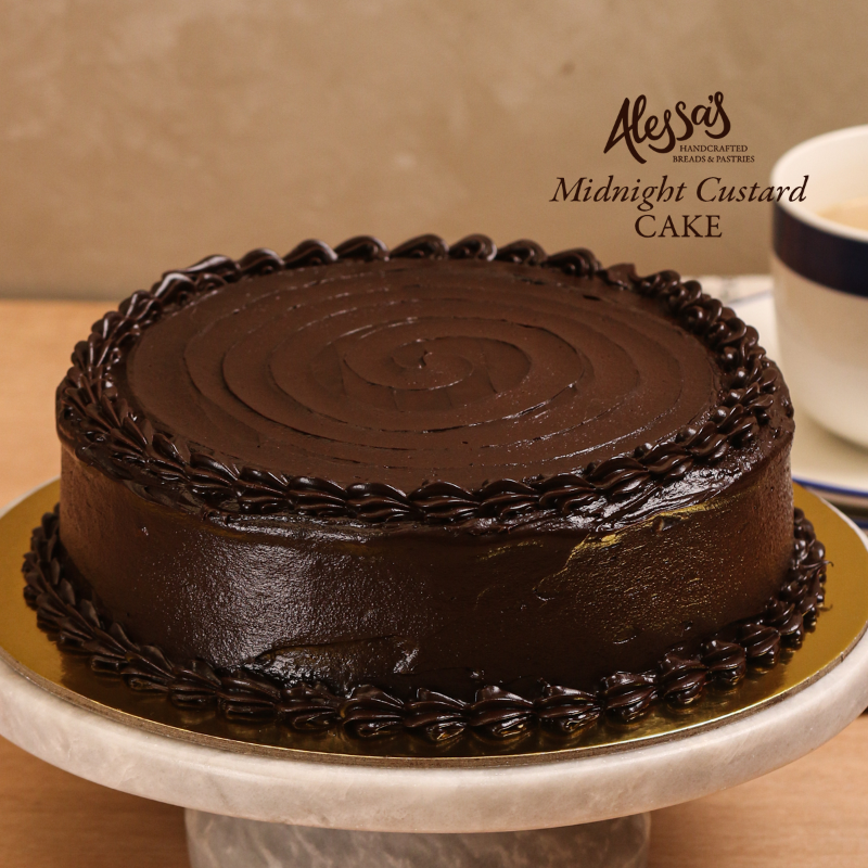 NEW Midnight Custard Cake