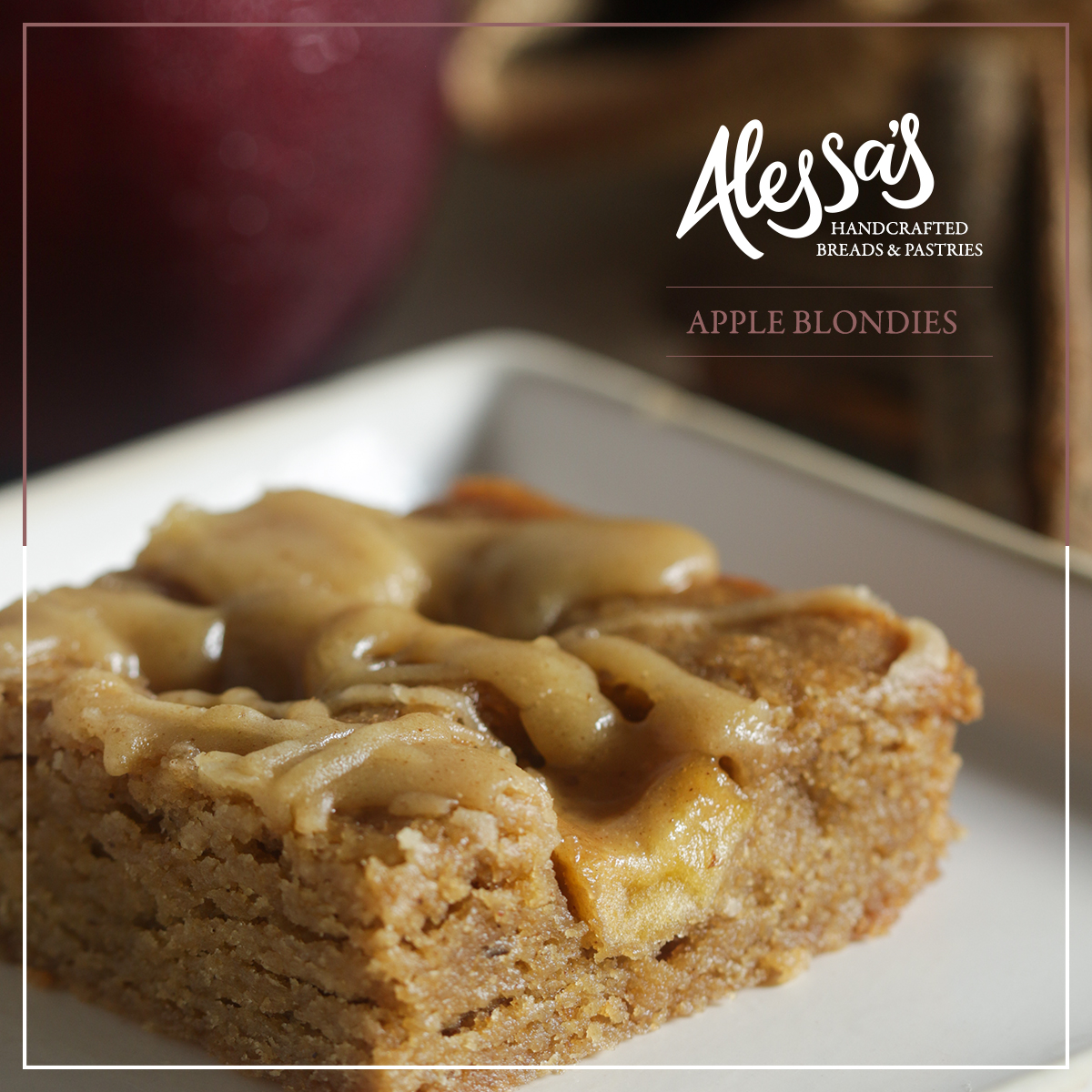 Apple Blondies Box of 12 Main Image