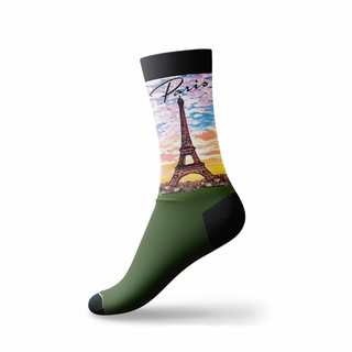  CHAUSS102 - CHAUSSETTES PARIS IMPRESSIONISTE #8132