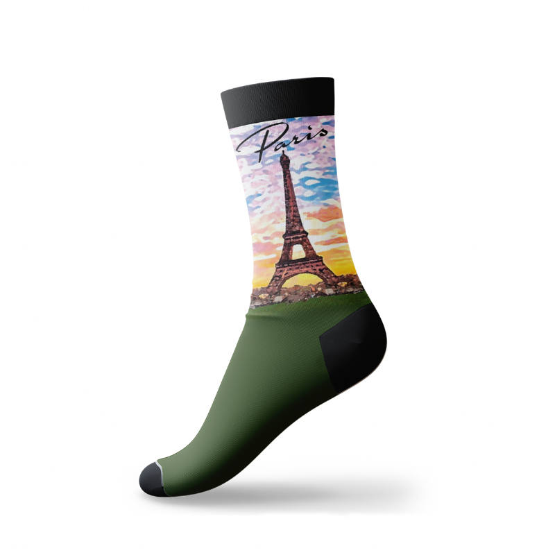  CHAUSS102 - CHAUSSETTES PARIS IMPRESSIONISTE #8132