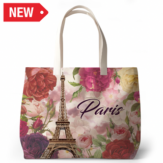 SAC023 - SAC JACQUARD PARIS FLEURS VSN #8651