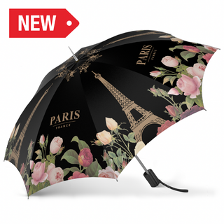 PAR006 - PARAPLUIE AUTO FLEURS #8637