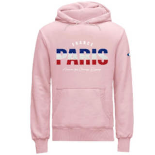 SWT066 - SWEAT PARIS CAPITALE PINK #8859