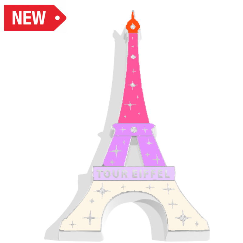 MAG045 - MAGNET TOUR EIFFEL RAINBOW4 #9115