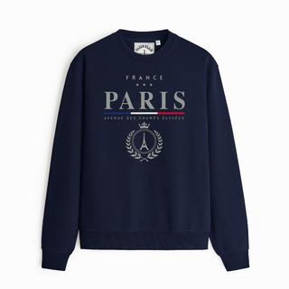 SWT031 - SWEAT RAS DU COU CROWN MARINE #7456