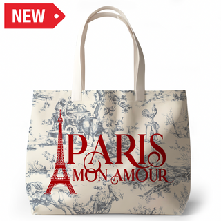 SAC024 - SAC JACQUARD PARIS MON AMOUR VSN #8682