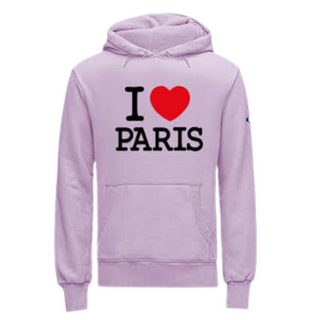 SWT072 - SWEATI LOVE PARIS PURPLE #8811