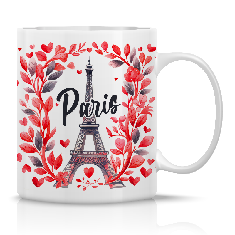 MUG115 - MUG STANDARD PARIS TE COEUR #9818
