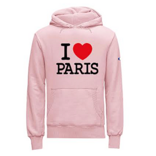 SWT071 - SWEAT I LOVE PARIS PINK #8811