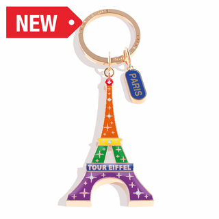 PCC086 - PORTECLE TOUR EIFFEL RAINBOW 2 #8095