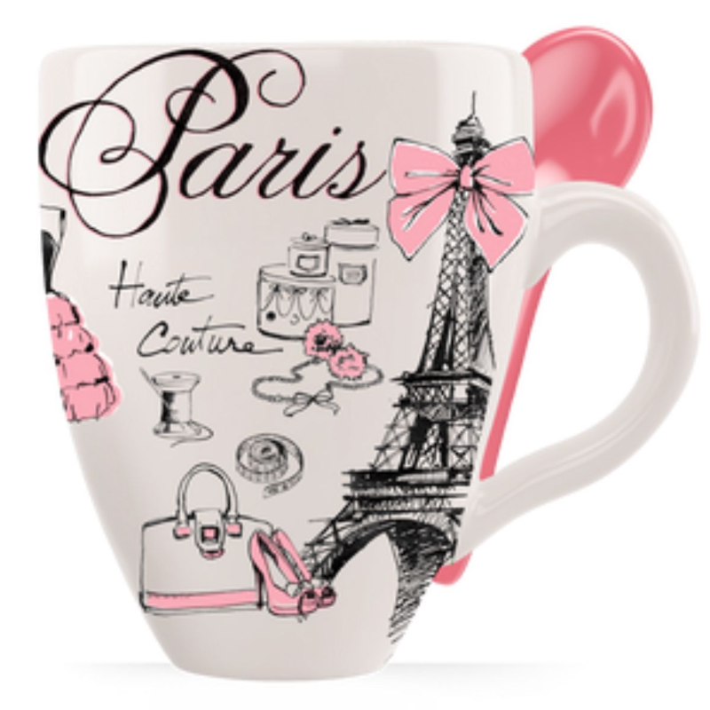 MUG029 - MUG SPOON COUTURE CREAM #2443