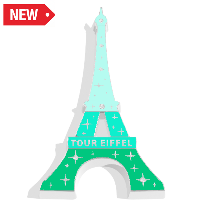 MAG048 - MAGNET TOUR EIFFEL MULTI GREEN #9115