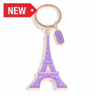 PCC079 - PORTECLE TOUR EIFFEL PURPLE #8095