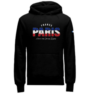 SWT061 - SWEAT PARIS CAPITALE BLACK #8859