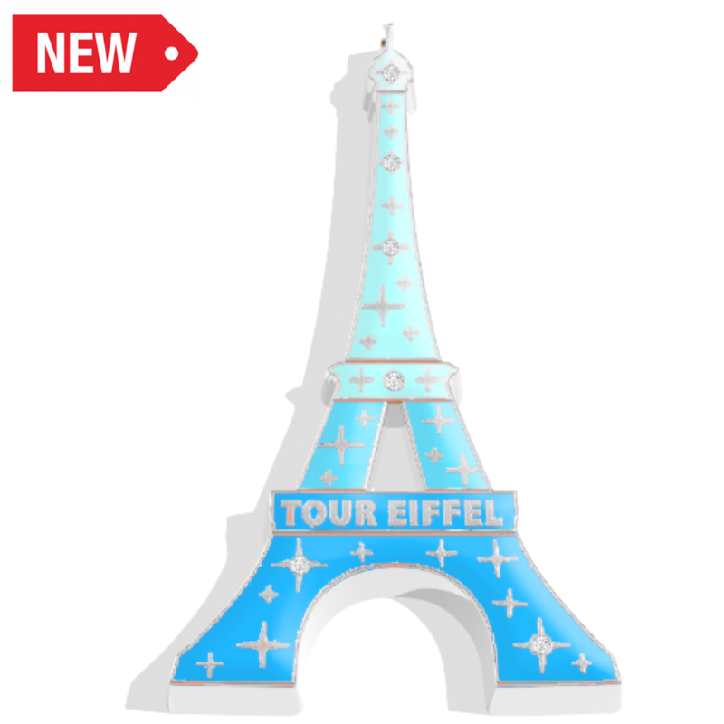 MAG042 - MAGNET TOUR EIFFEL MULTI BLUE #9115