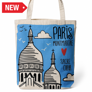 TOT027 - PARIS TOTE BAG BIG MONTMARTRE VSN #8941