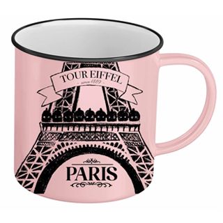 MUG060 - MUG RETRO GM TOUR EIFFEL ROSE #7050