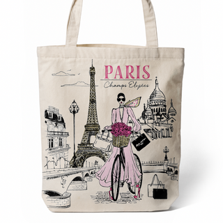 TOT012 - PARIS TOTE BAG FASHION A VSN #7104