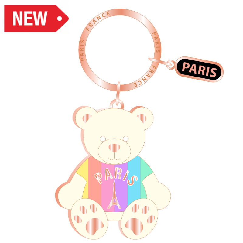 PCC138 - PORTCLE TEDDY PARIS RAINBOW1 #8569