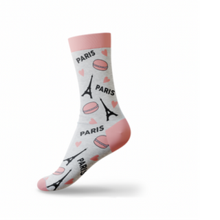 CHAUSS004 - CHAUSSETTES MACARON PARIS #7555 