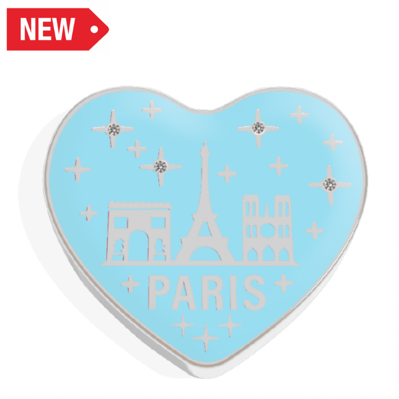 MAG062 - MAGNET PARIS IN LOVE LIGHT BLUE #9146