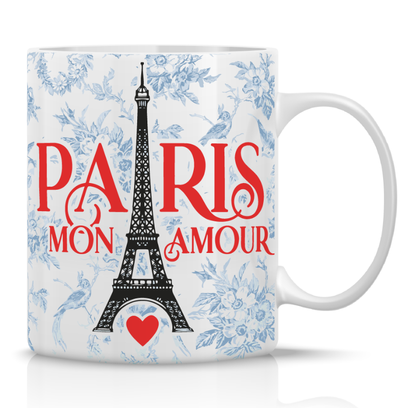 MUG116 - MUG STANDARD PARIS TAPISSIER MON AMOUR #9825