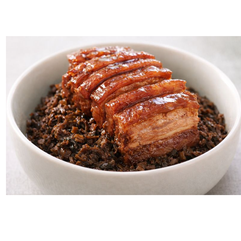 Braised Pork Belly with Preserved Vegetables