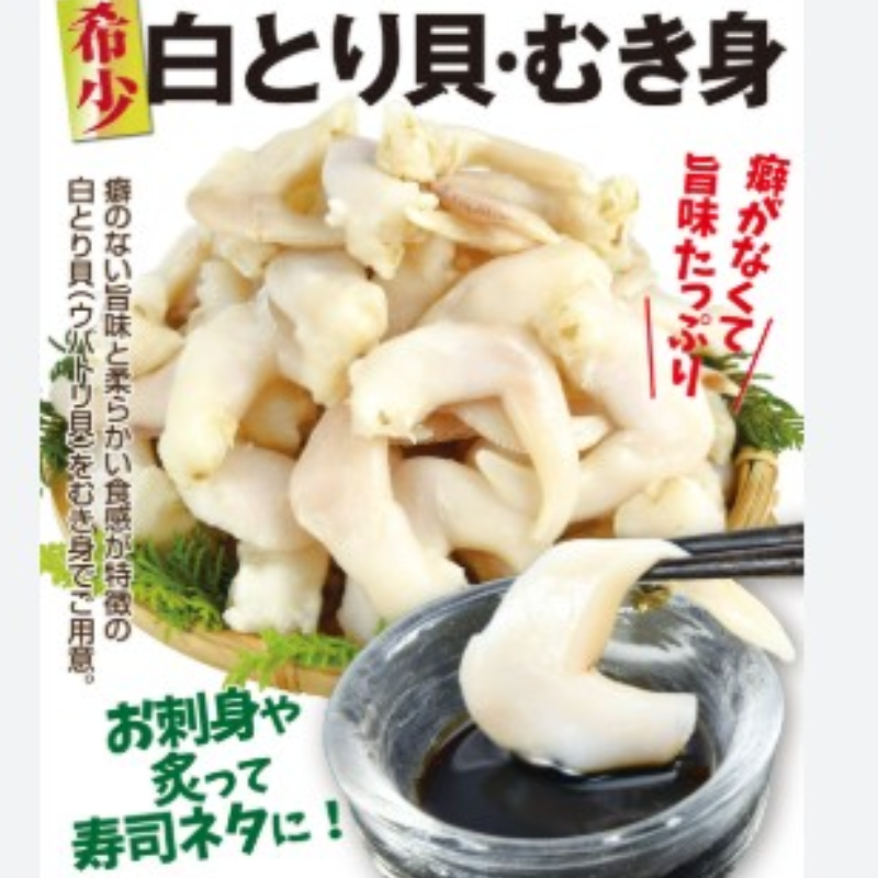 冷凍白鳥貝 Frozen Greenland Cockle