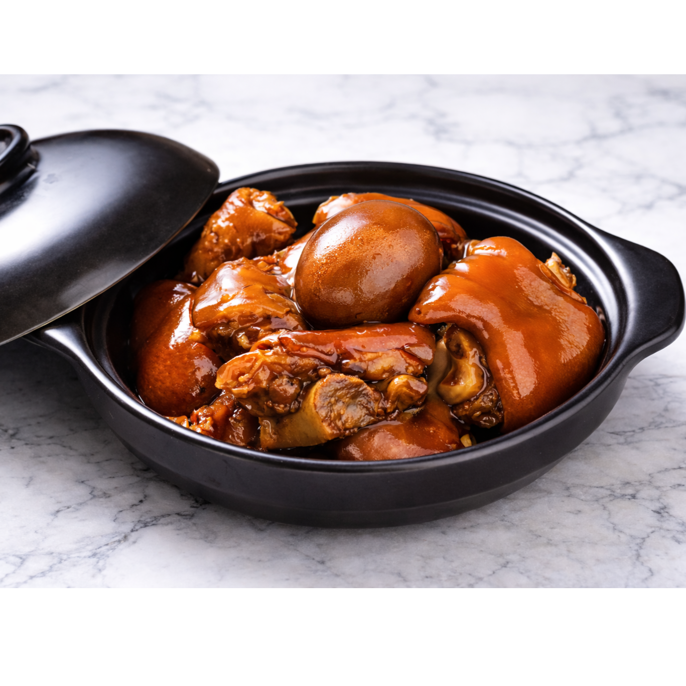 Black Sweet Vinegar Pork Trotter