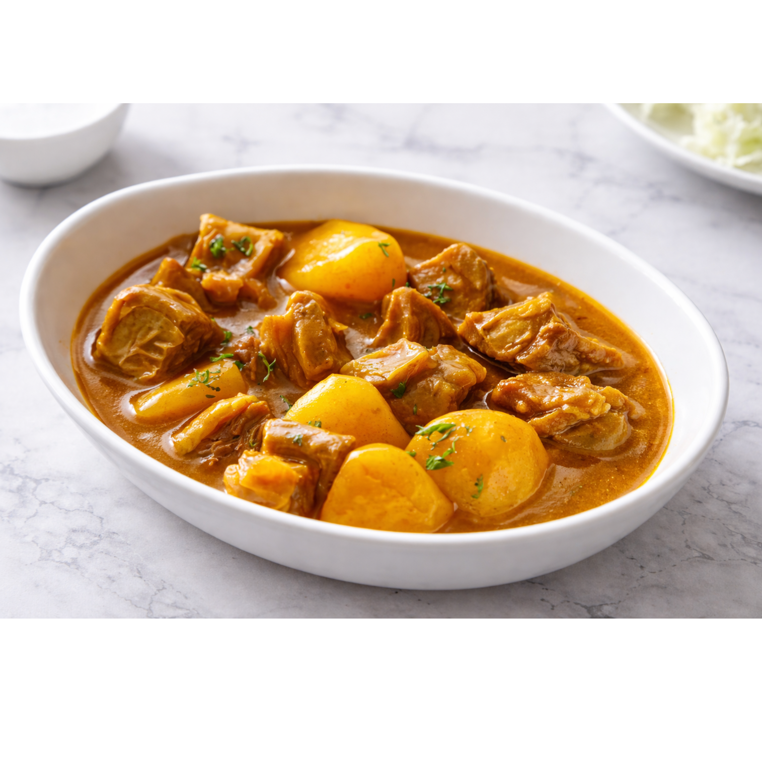 Braised Beef Brisket and Tendon in Curry Sauce