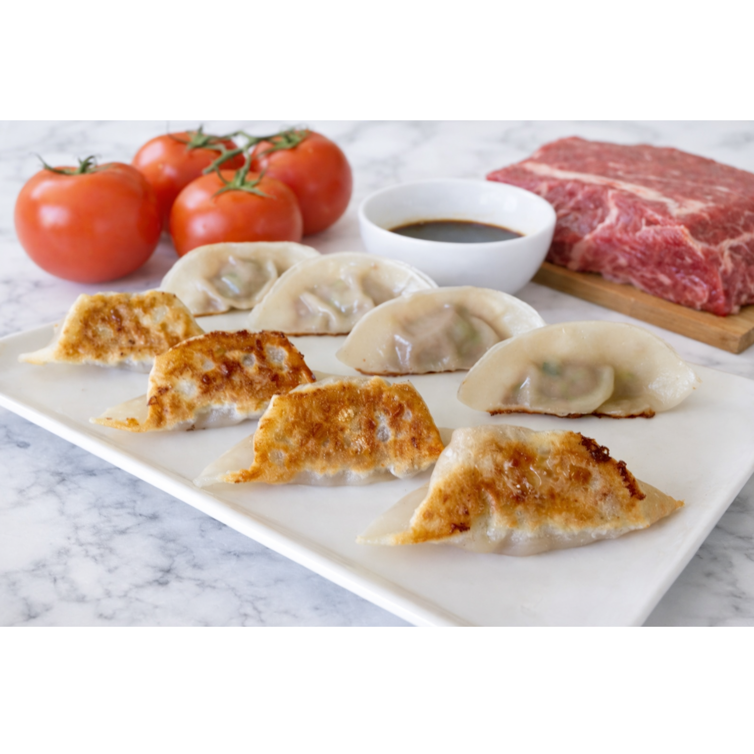 Beef & Tomato Fry Dumpling 