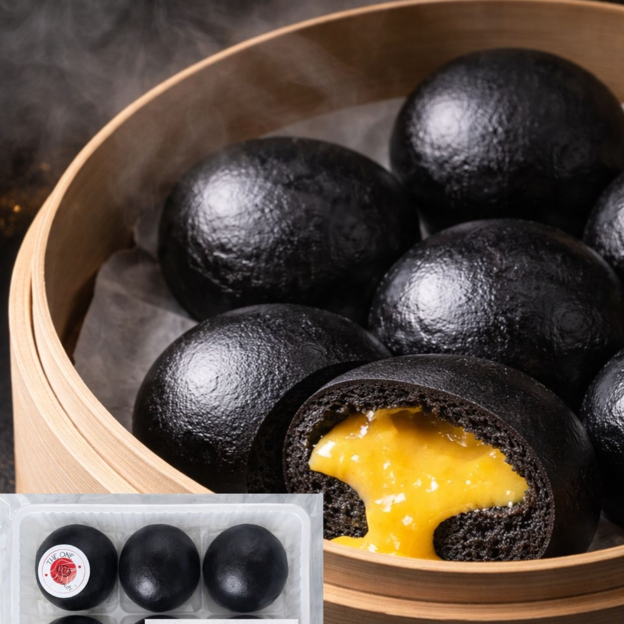 Salted Egg Custard Bun