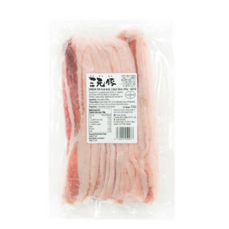 ⭐️包 三元豚肉片/ Sangenton Pork Belly 