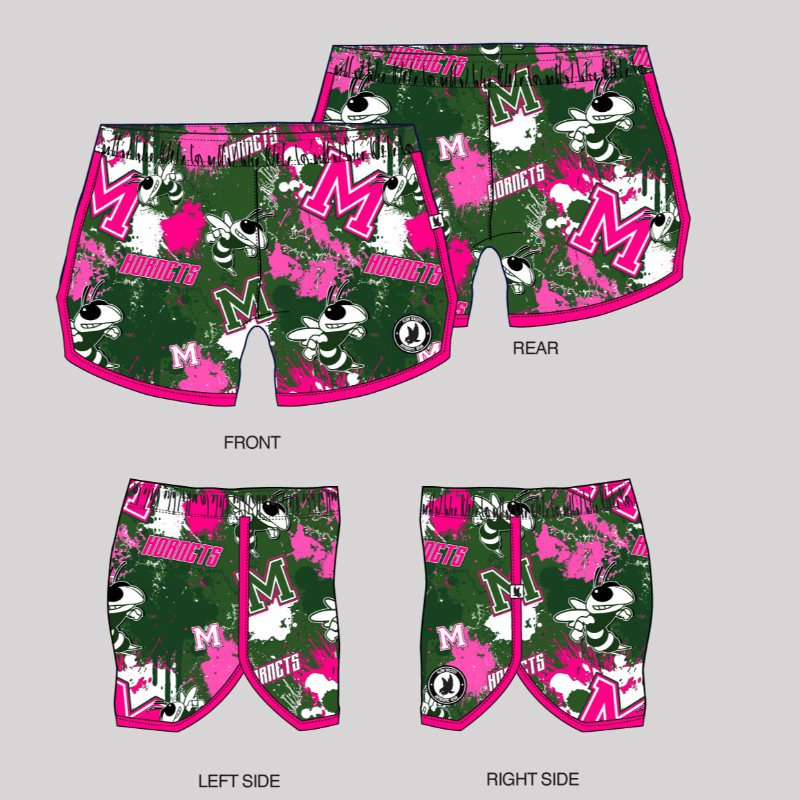 Pink Girls & Women's Shorts-GENERAL MANSFIELD DESIGN Main Image