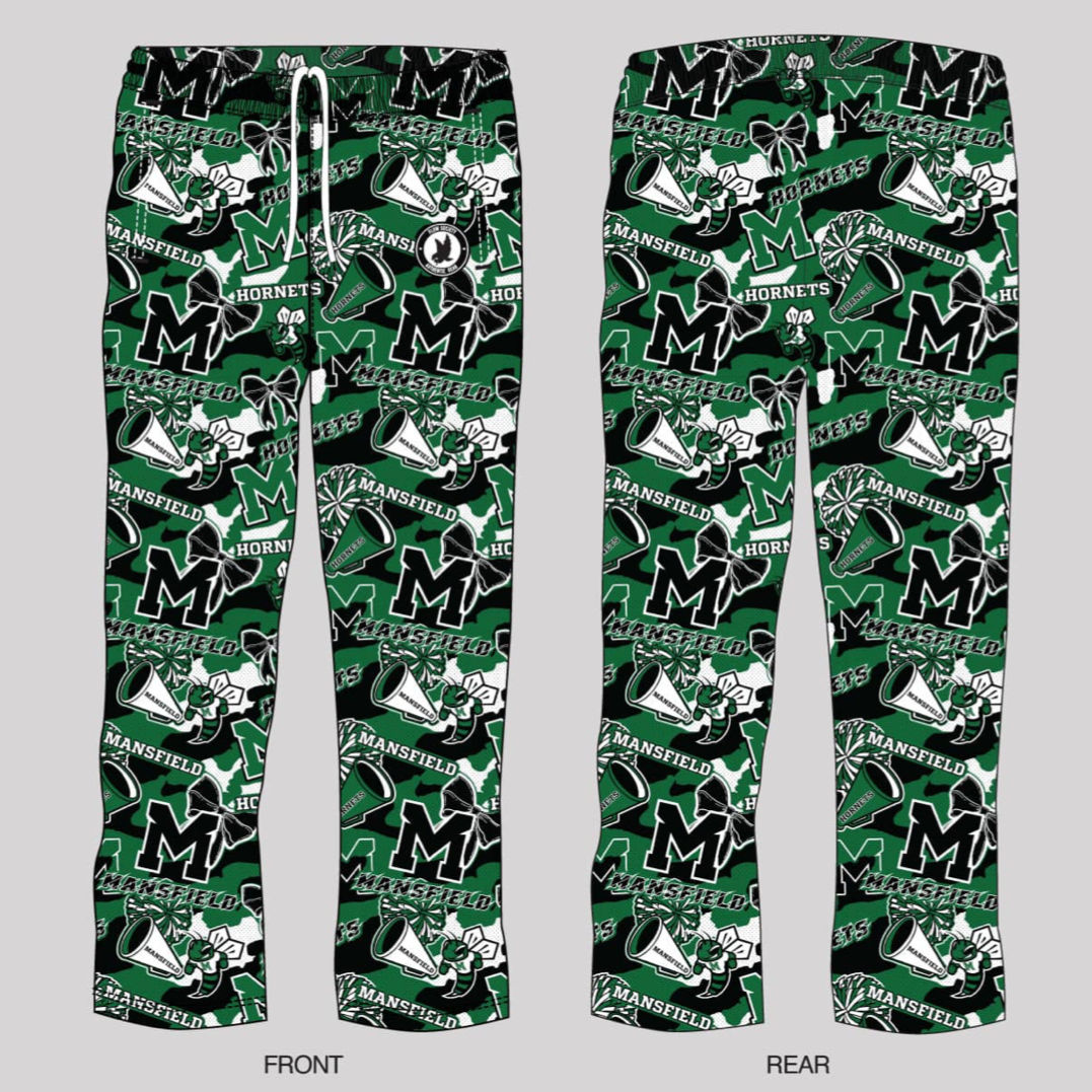 Youth & Adult Lounge Pants-MANSFIELD CHEER DESIGN Main Image