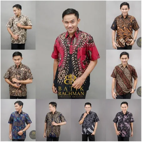 Baju Batik Lengan Pendek