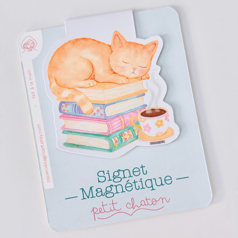Signet magnétique Petit chaton