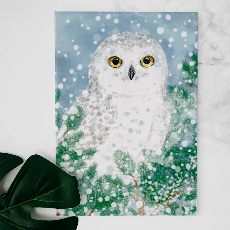 Carte Harfang des neiges