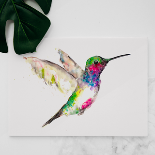 Carte Colibri en vol