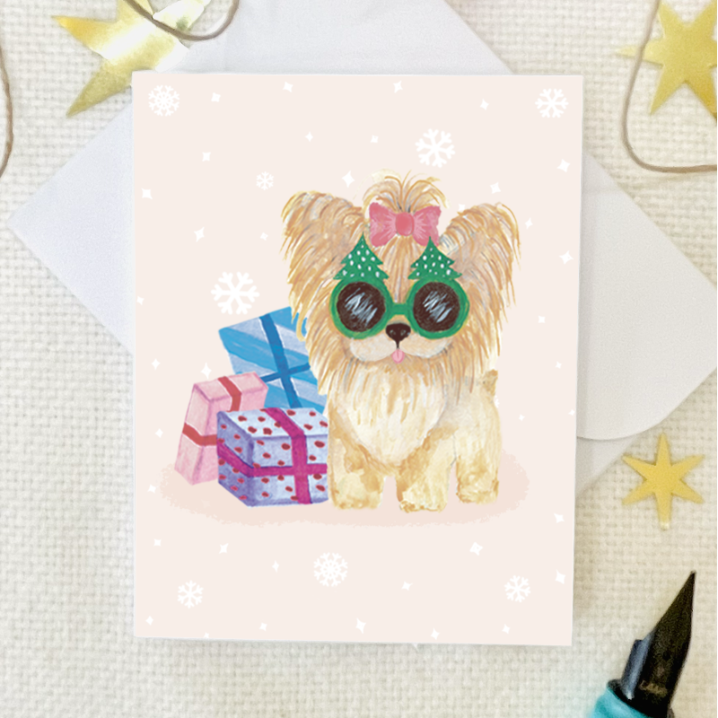 Carte mini : Yorkie