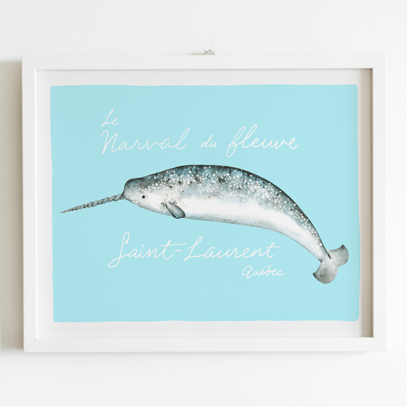  Affichette Le Narval