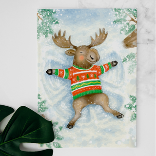 Carte L'ange de neige